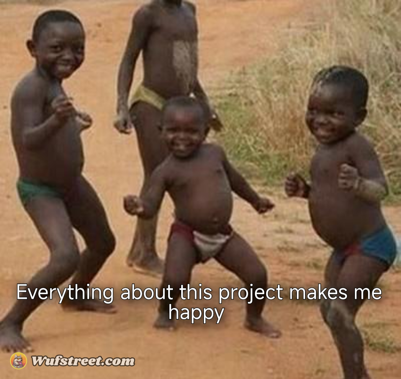 AFRICAN KIDS DANCING