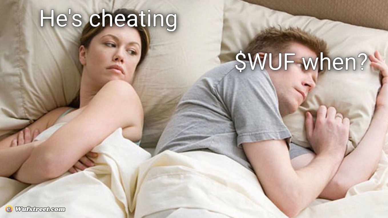 I bet he's thinking of other woman