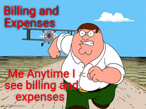 Peter Griffin running away