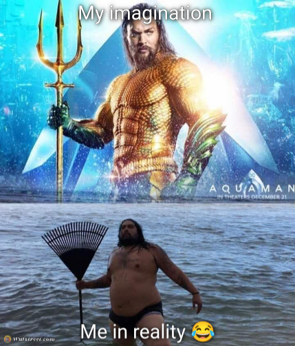 me vs reality 