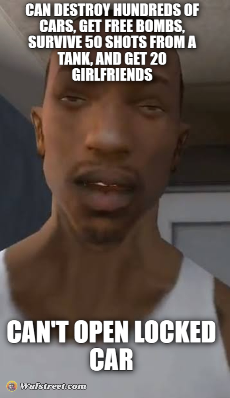 Carl Johnson sad