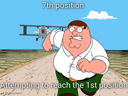 Peter Griffin running away