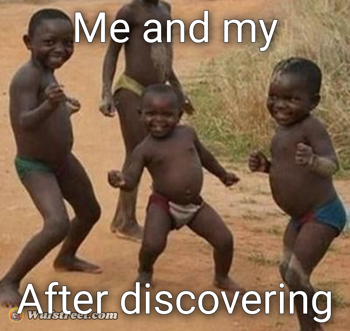 AFRICAN KIDS DANCING