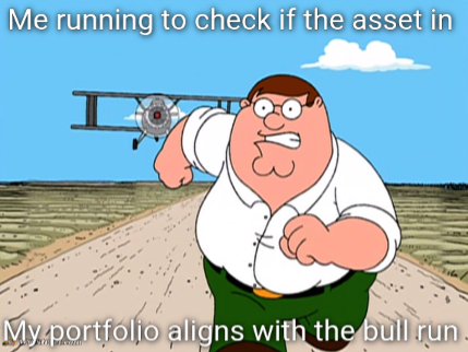 Peter Griffin running away