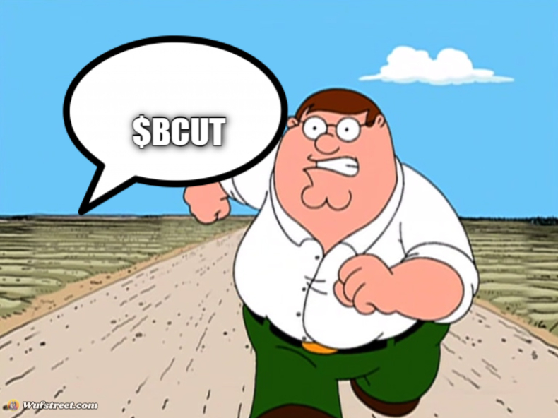 Peter Griffin running away