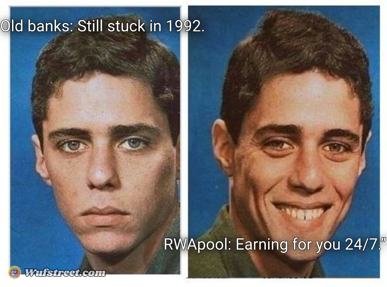 before after - sad happy face