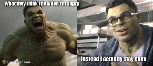 Angry Hulk VS Civil Hulk
