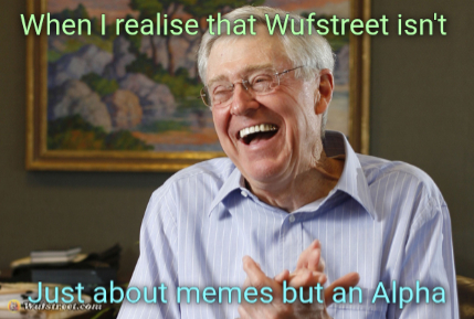 Laughing Charles Koch