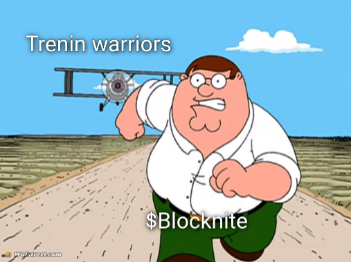 Peter Griffin running away