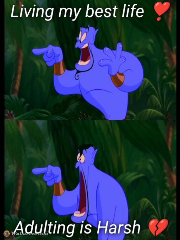 Aladdin Surprised Genie Jaw Drop