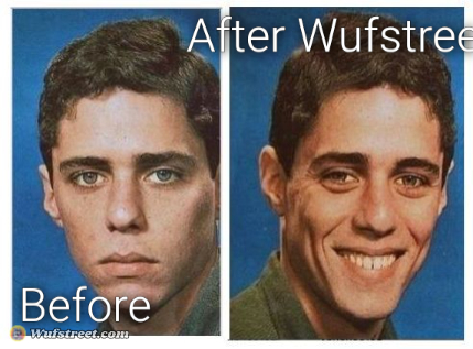 before after - sad happy face
