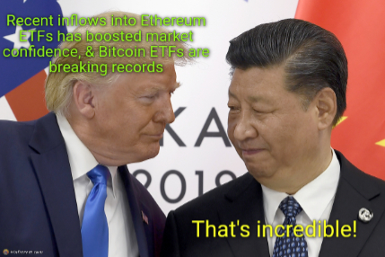 Trump and his best buddy Xi