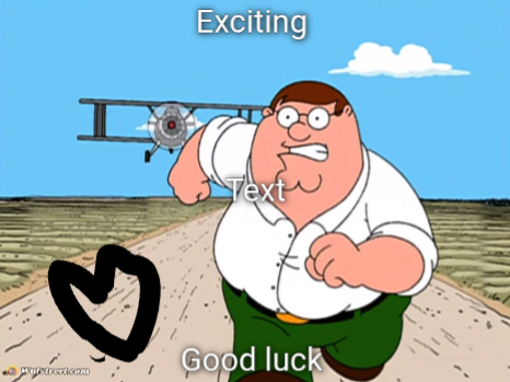 Peter Griffin running away