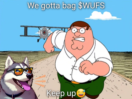 Peter Griffin running away