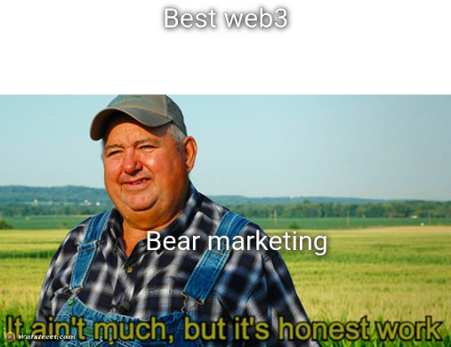 It ain't much, but it's honest work