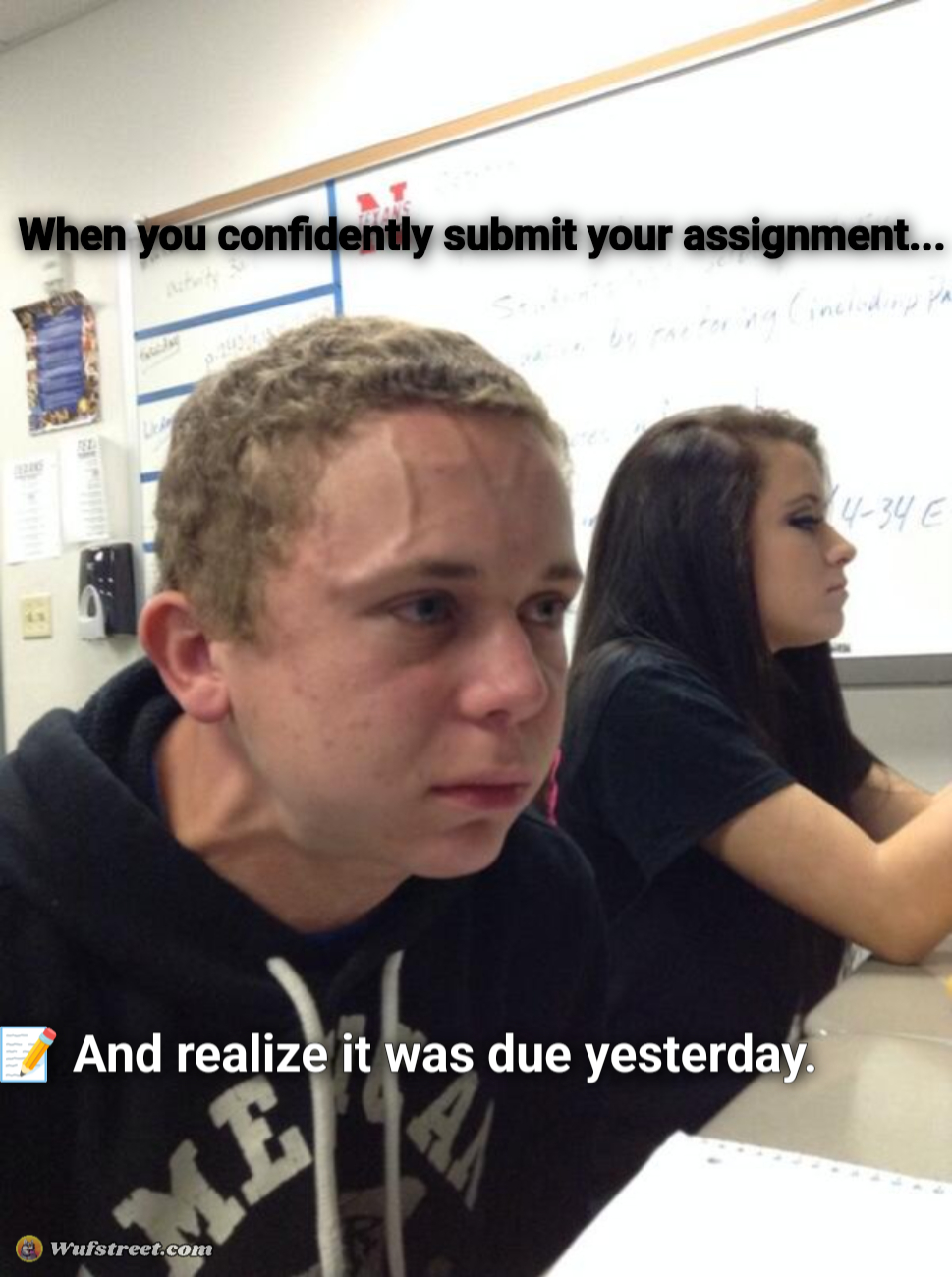 When I realized 