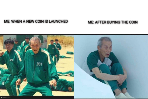 Squid Game Before After Old Man