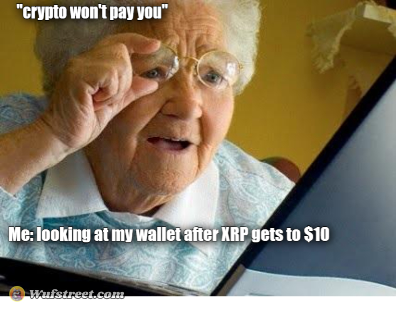 old lady at computer