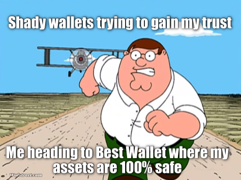 Peter Griffin running away