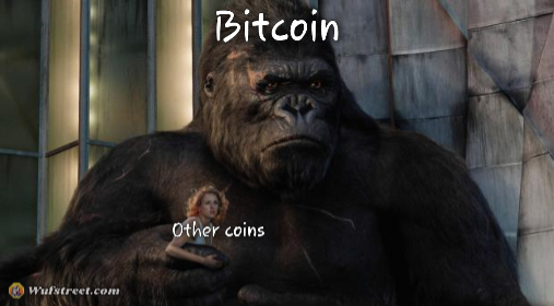 Bitcoin vs alternative coins