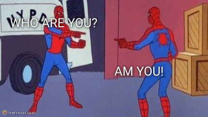 Two spiderman
