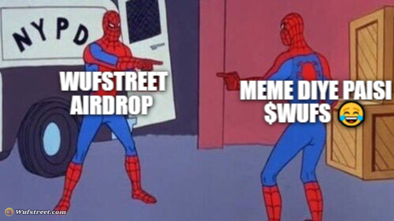 spiderman pointing at spiderman