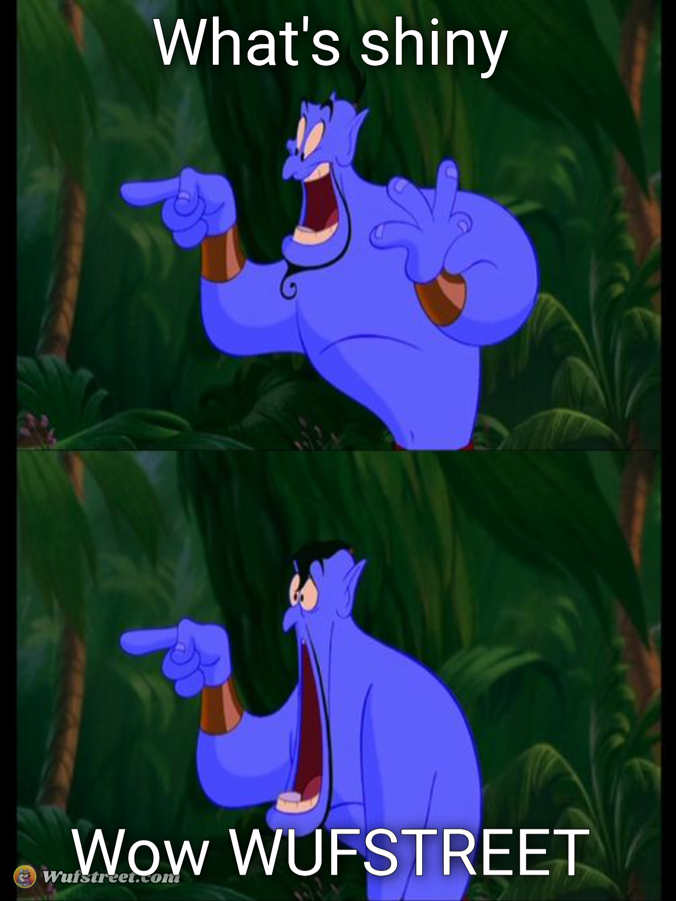Aladdin Surprised Genie Jaw Drop