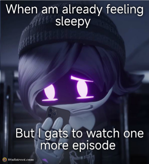 Uzi has seen cursed crap