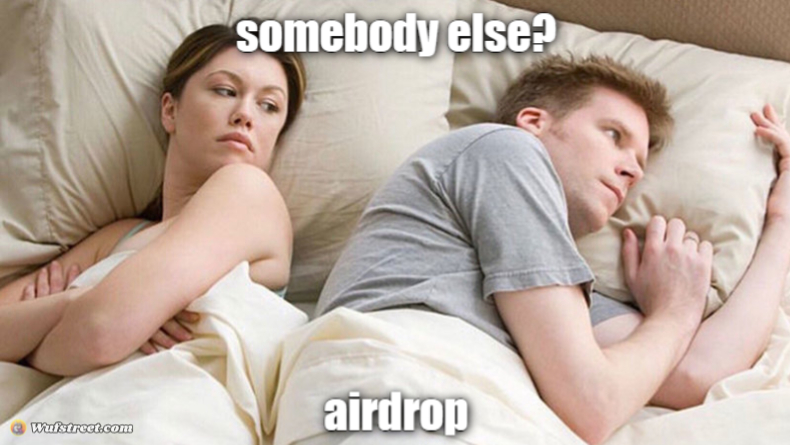 I bet he's thinking of other woman