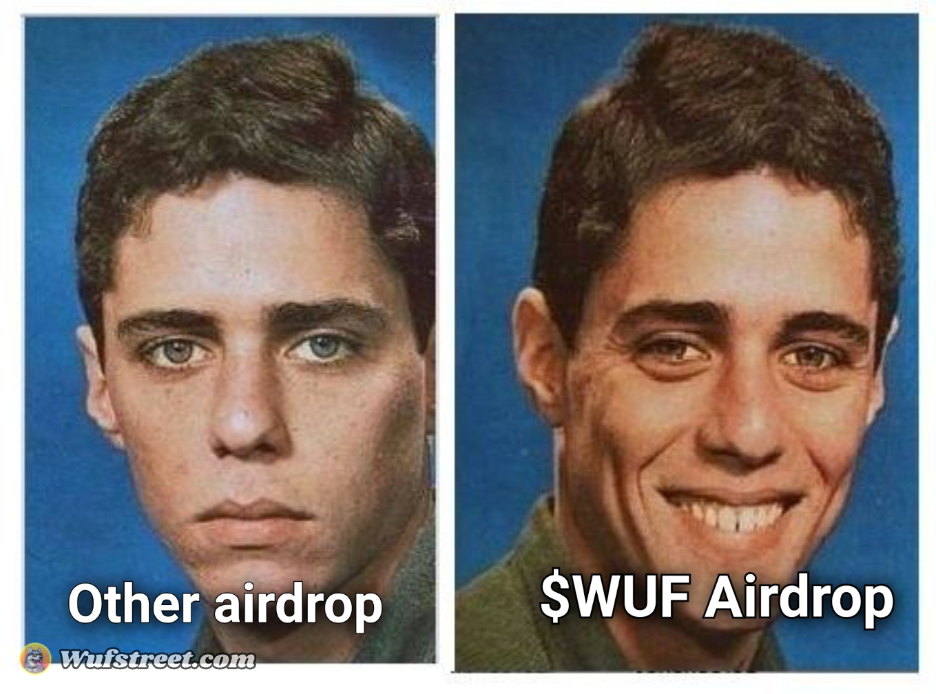 before after - sad happy face