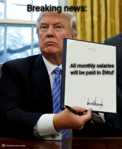 Donald Trump blank executive order