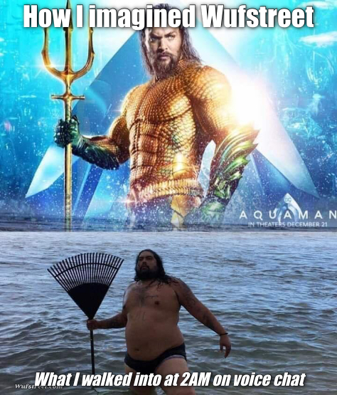 me vs reality - aquaman