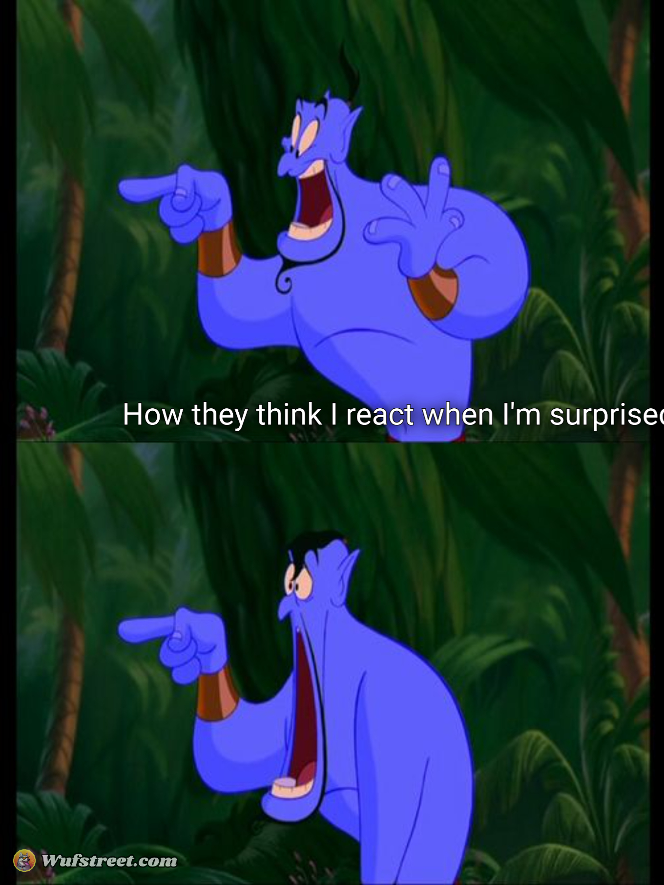 Aladdin Surprised Genie Jaw Drop