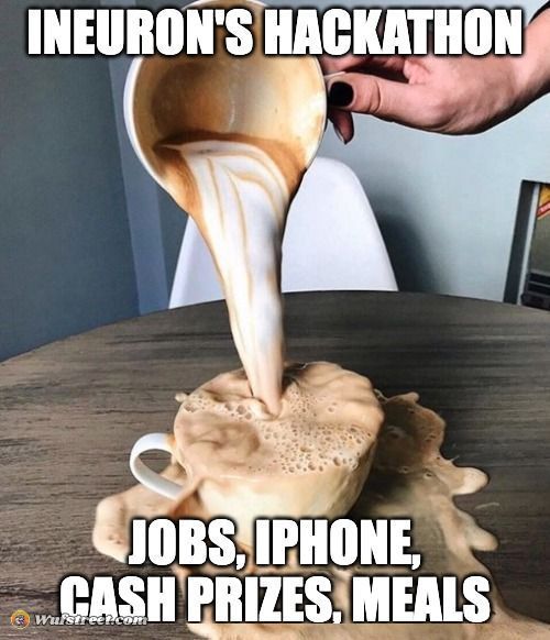 Overflowing coffee