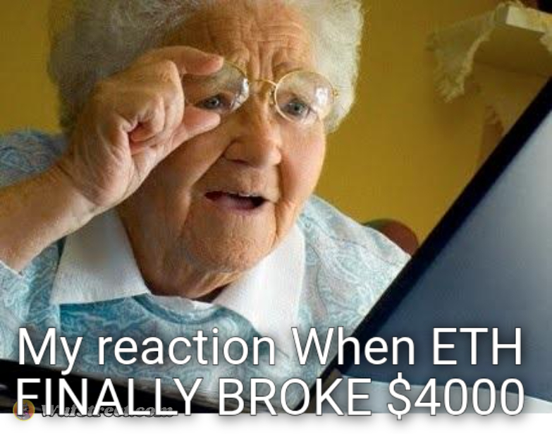old lady at computer