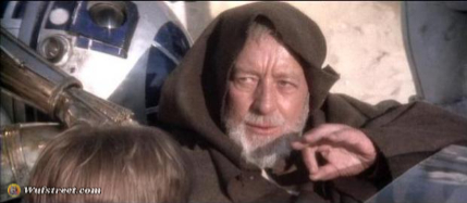 Star Wars Obi Wan Kenobi These aren't the droids you're looking