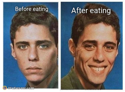 before after - sad happy face