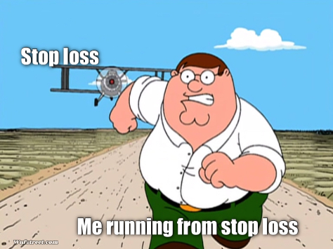 Peter Griffin running away