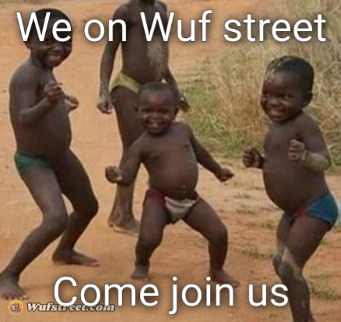 AFRICAN KIDS DANCING on Wuf Street 