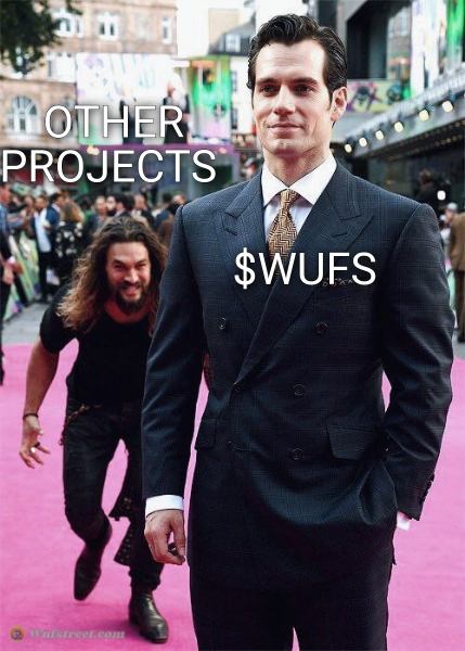 Aquaman Sneaking up on Superman