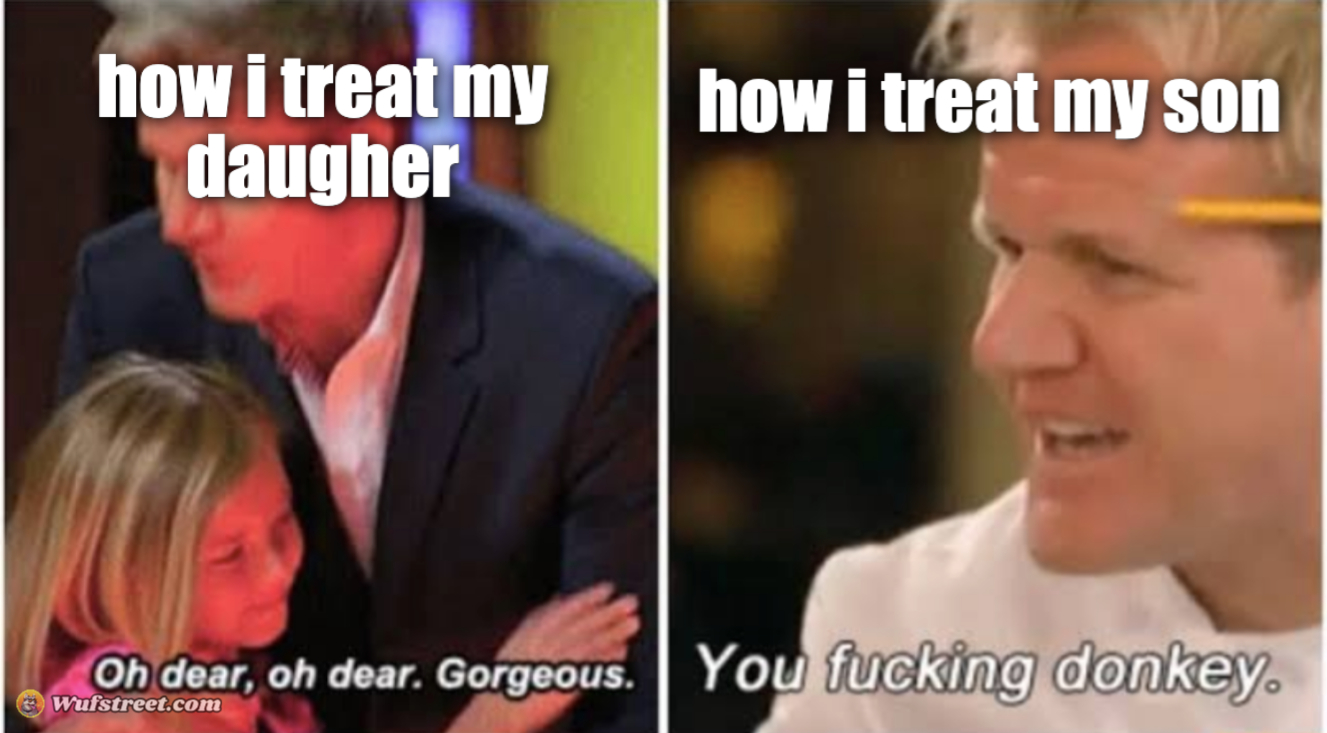 Gordon Ramsay kids vs adults