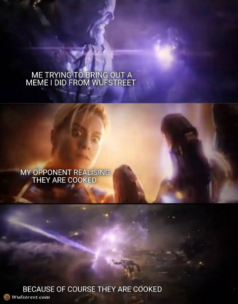 Thanos vs. Captain Marvel