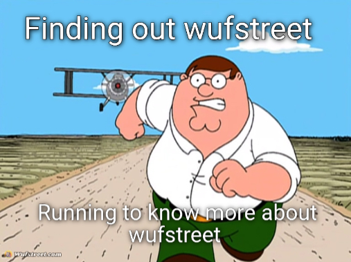 Running to know wufstreet 