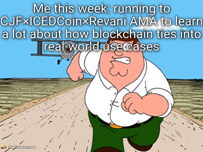 Peter Griffin running away