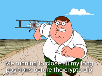 Peter Griffin running away