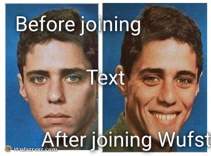 before after - sad happy face