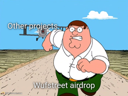 Peter Griffin running away
