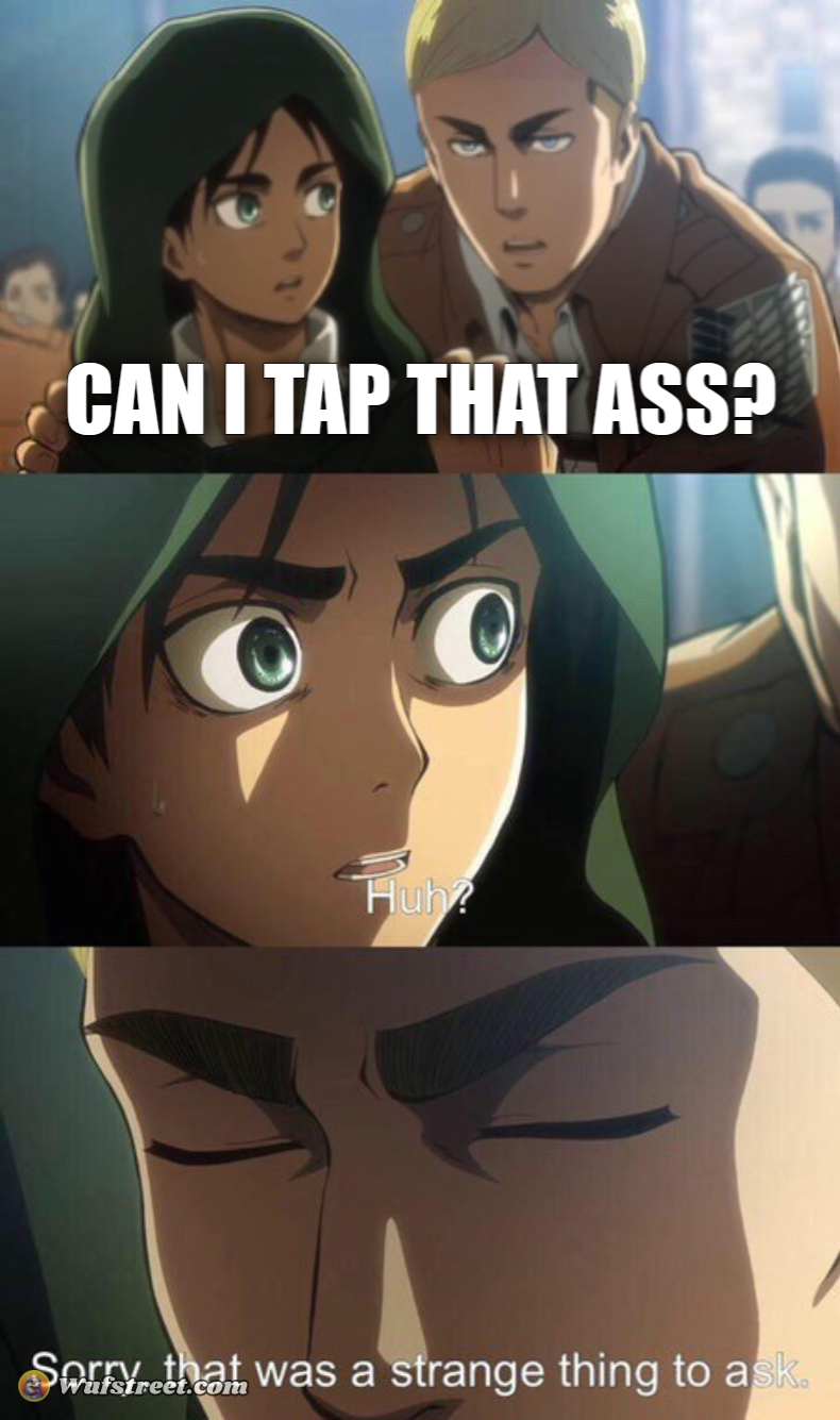 Strange question attack on titan