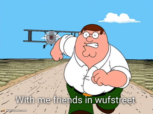 Peter Griffin running away
