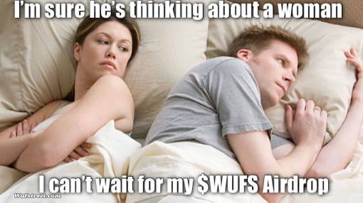 I bet he's thinking of other woman